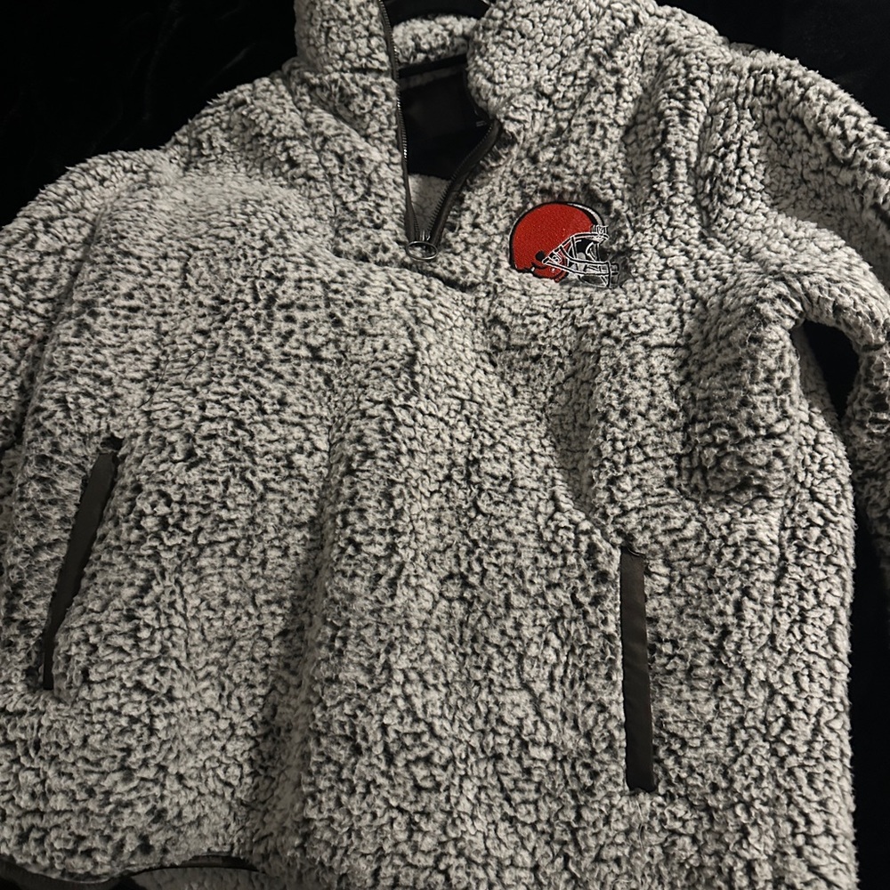 NFL Team Apparel Black and White Jacket